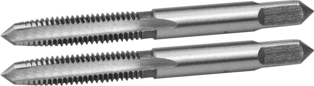 ЗУБР М5 x 0.8 мм, сталь 9ХС, комплект ручных метчиков (4-28006-05-0.8-H2) Зубр