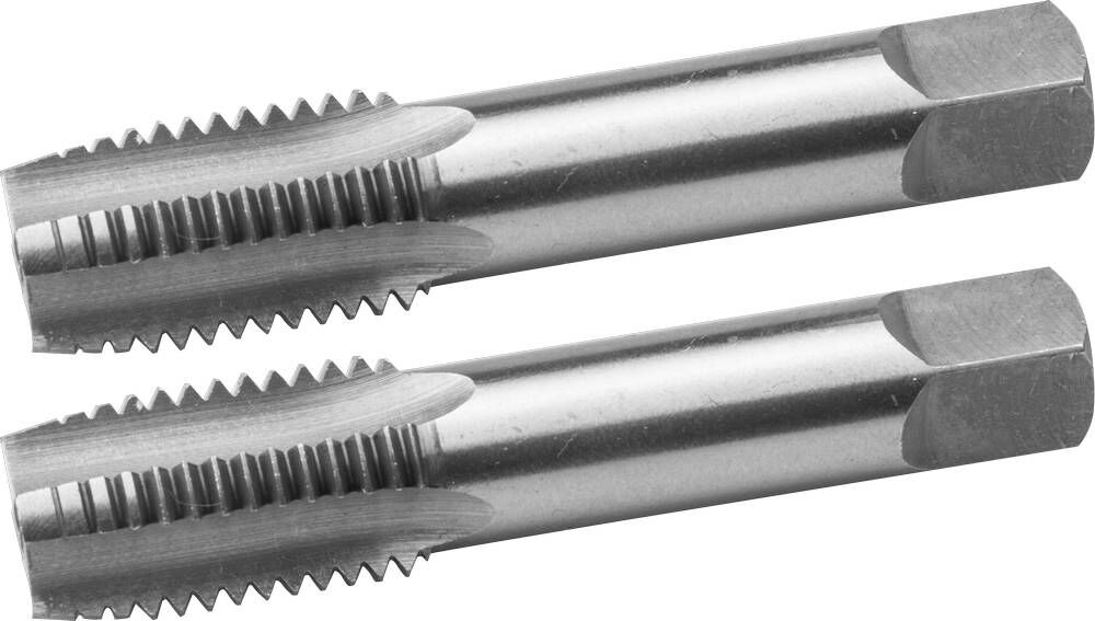 ЗУБР М10 x 1.5 мм, сталь 9ХС, комплект ручных метчиков (4-28006-10-1.5-H2) Зубр