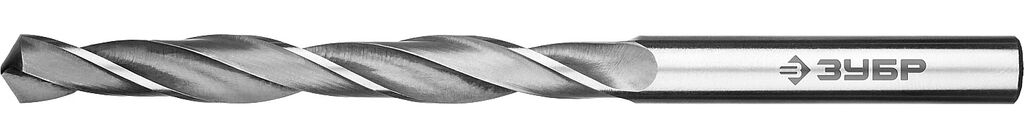 ЗУБР ПРОФ-В 6.2х101мм, Сверло по металлу, сталь Р6М5, класс В 29621-6.2 1
