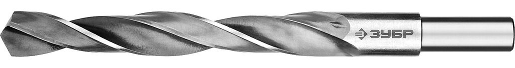 ЗУБР ПРОФ-В 19.5х205мм, Сверло по металлу, проточенный хвостовик, сталь Р6М5, класс В 29621-19.5