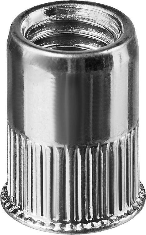 KRAFTOOL Nut-R М4, уменьш. бортик, резьбовые заклепки стальные с насечками, 1000 шт (311708-04)