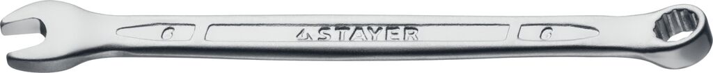 STAYER HERCULES, 6 мм, комбинированный гаечный ключ, Professional (27081-06) 27081-06_z01