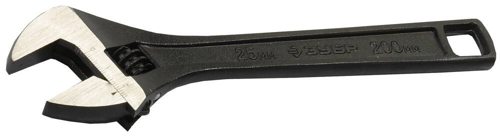 ЗУБР 200/25 мм, разводной ключ (27251-20) Зубр