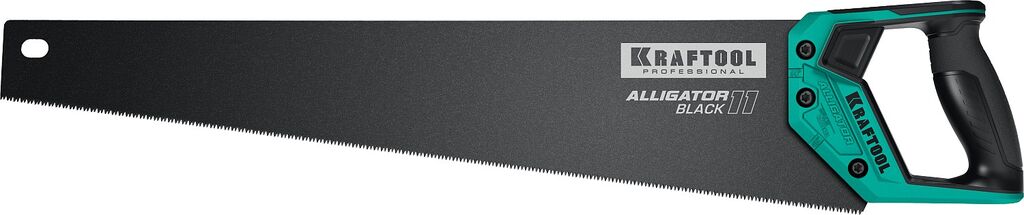 KRAFTOOL Alligator Black 11 550 мм, Ножовка для точного реза (15205-55)