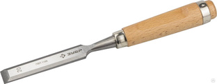 Стамеска-долото с деревянной рукояткой, 20 мм Классик ЗУБР 