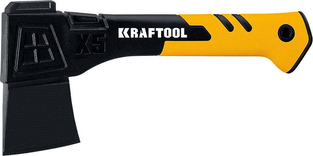 KRAFTOOL X5 440/620 г, в чехле, 230 мм, Универсальный топор (20660-05)