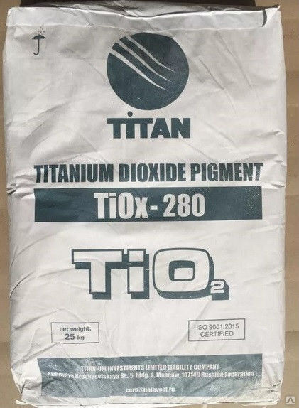 Диоксид титана Cremia TIOX-280, Россия, 0,5кг.