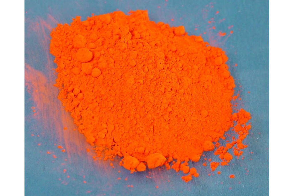 Сурик свинцовый, пигмент оранжевый, Китай, 0,25кг