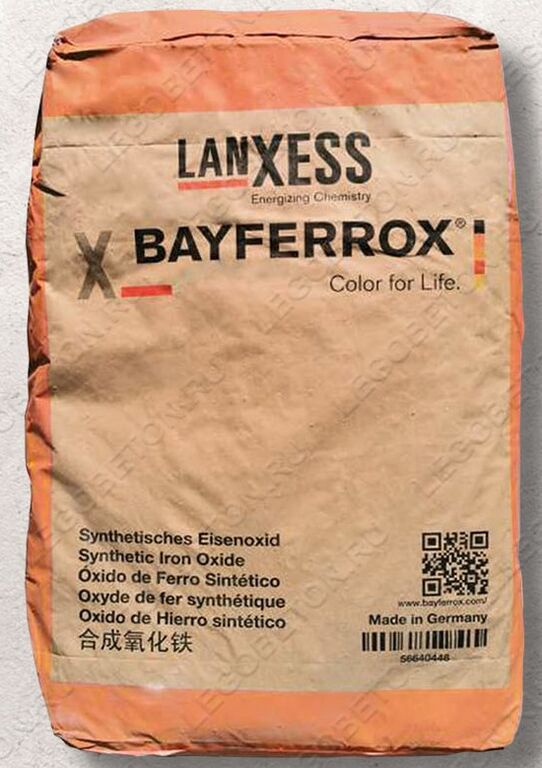 Пигмент оранжевый Bayferrox 960, Германия, 0,25кг