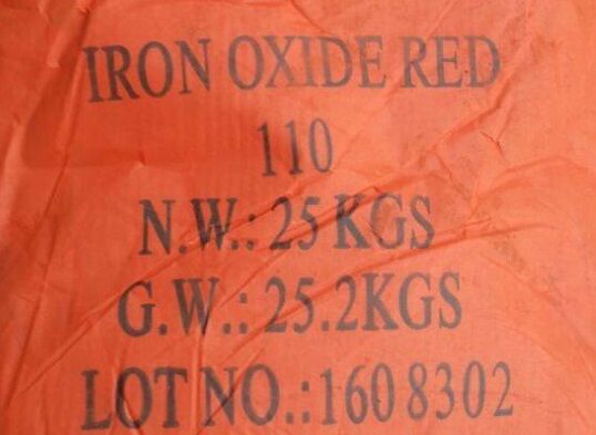 Пигмент красный железоокисный 110, Китай, 10кг