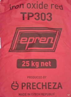 Пигмент красный железоокисный FEPREN TP-303, Чехия, 5кг 