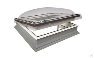 Окно для плоских крыш FAKRO DMC-C P2 с куполом, 800*800 мм #1
