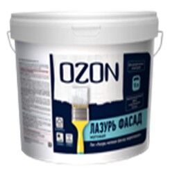 Лак для бетона Ozon ЛМФМ-3 Лазурь матовая фасад 2,7 л морозостойкий