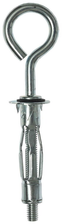 Анкер Молли для пустотелых материалов с кольцом М4х32х13 мм 100 шт оцинкованный ЗУБР 4-302532-04-032