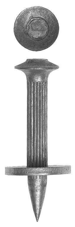 ЗУБР ДГМ, 40 x 3.7 мм, цинк, 15 шт, монтажный дюбель-гвоздь , Профессионал (3063-37-40) Зубр