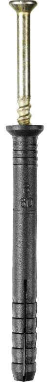 Дюбель-гвоздь полипропиленовый потайный бортик 6 x 60 мм 1500 шт STAYER 30640-06-060
