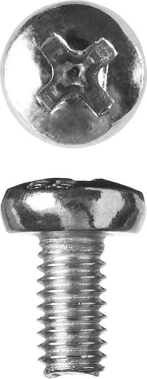 ЗУБР DIN 7985, кл. пр. 4.8, M4 х 8 мм, цинк, 5 кг, винт с полусферической головкой (303150-04-008) Зубр