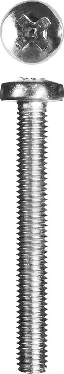 ЗУБР DIN 7985, кл. пр. 4.8, M5 х 45 мм, цинк, 5 кг, винт с полусферической головкой (303150-05-045) Зубр