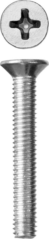 ЗУБР DIN 965, кл. пр. 4.8, M6 х 20 мм, цинк, 9 шт, винт с потайной головкой (303116-06-020) Зубр