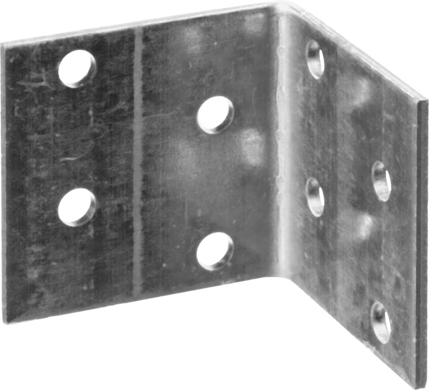 Уголок крепежный равносторонний УКР-2.0, 40х40х40 х 2 мм, ЗУБР