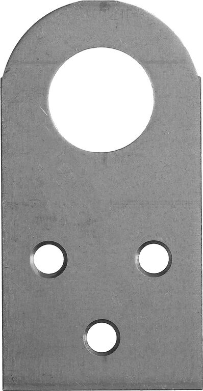 ЗУБР ПР-2.0, 75 x 40 x 2 мм, прямая проушина для навесных замков (31038-75) Зубр