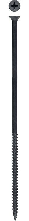 ЗУБР СГМ, 152 х 4.8 мм, фосфатированное покрытие, 100 шт, саморез гипсокартон-металл, Профессионал (300011-48-152) Зубр