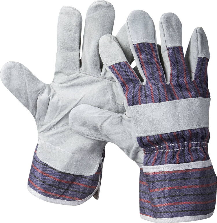 STAYER р.XL комбинированные кожаные из спилка, рабочие перчатки (1130-XL)