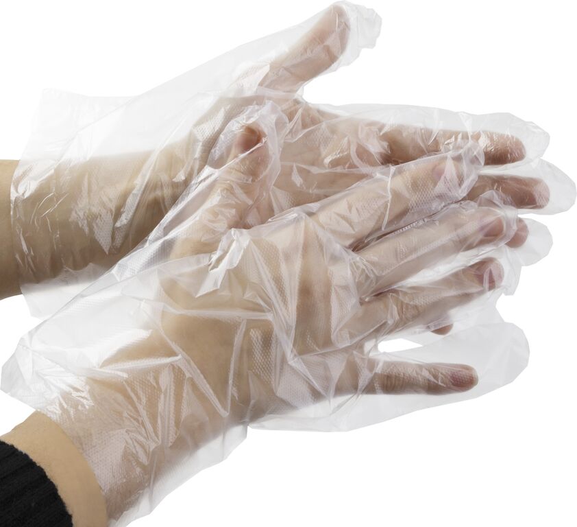 Одноразовые перчатки STAYER полиэтиленовые универсальный размер 20 шт. (1150-H20)