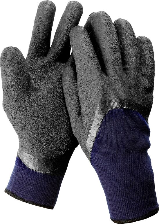 ЗУБР СИБИРЬ, размер S-M, перчатки утепленные, двухслойные, акриловые. 11466-S 1