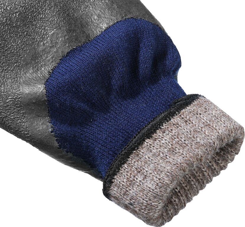 ЗУБР СИБИРЬ, размер S-M, перчатки утепленные, двухслойные, акриловые. 11466-S 2