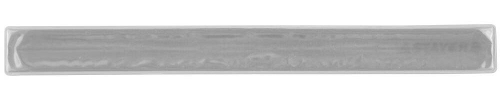 STAYER серый самофиксирующийся, светоотражающий браслет (11630-G)