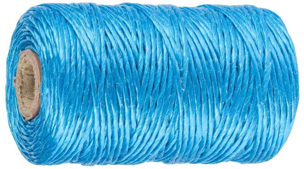 Шпагат многоцелевой полипропиленовый, синий, d=1,8 мм, 110 м, 50 кгс, 1,2 ктекс ЗУБР