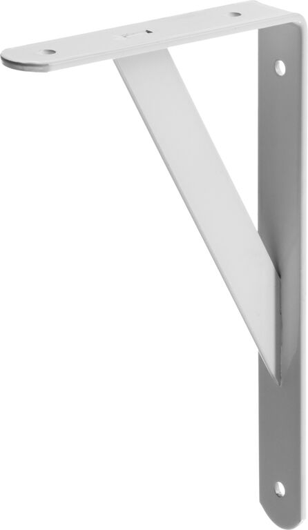 STAYER 250х150х30х4 мм, белый, усиленный уголок-кронштейн (37420-1)