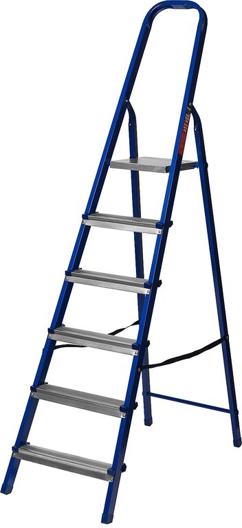 Стремянка-лестница стальная 6 ступеней