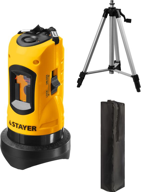 STAYER 10 м, лазерный нивелир, Professional (34960-1)