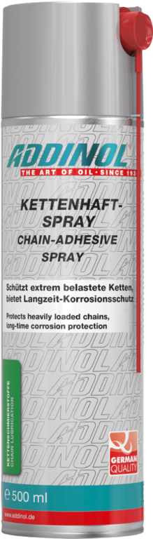 Масло-спрей для смазки мотоциклетных цепей ADDINOL Kettenhaftol-Spray (500 мл)