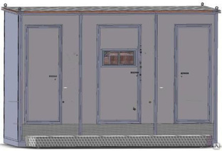 Туалетный модуль «Городской стандарт 302», автономный 