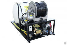 Водоструйная машина для отчистки трубопроводов до 400мм серия VM и PU 