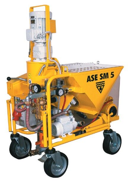 Штукатурный насос ASE SM5 Растворонасос купить в Уфе Екатеринбурге Казани